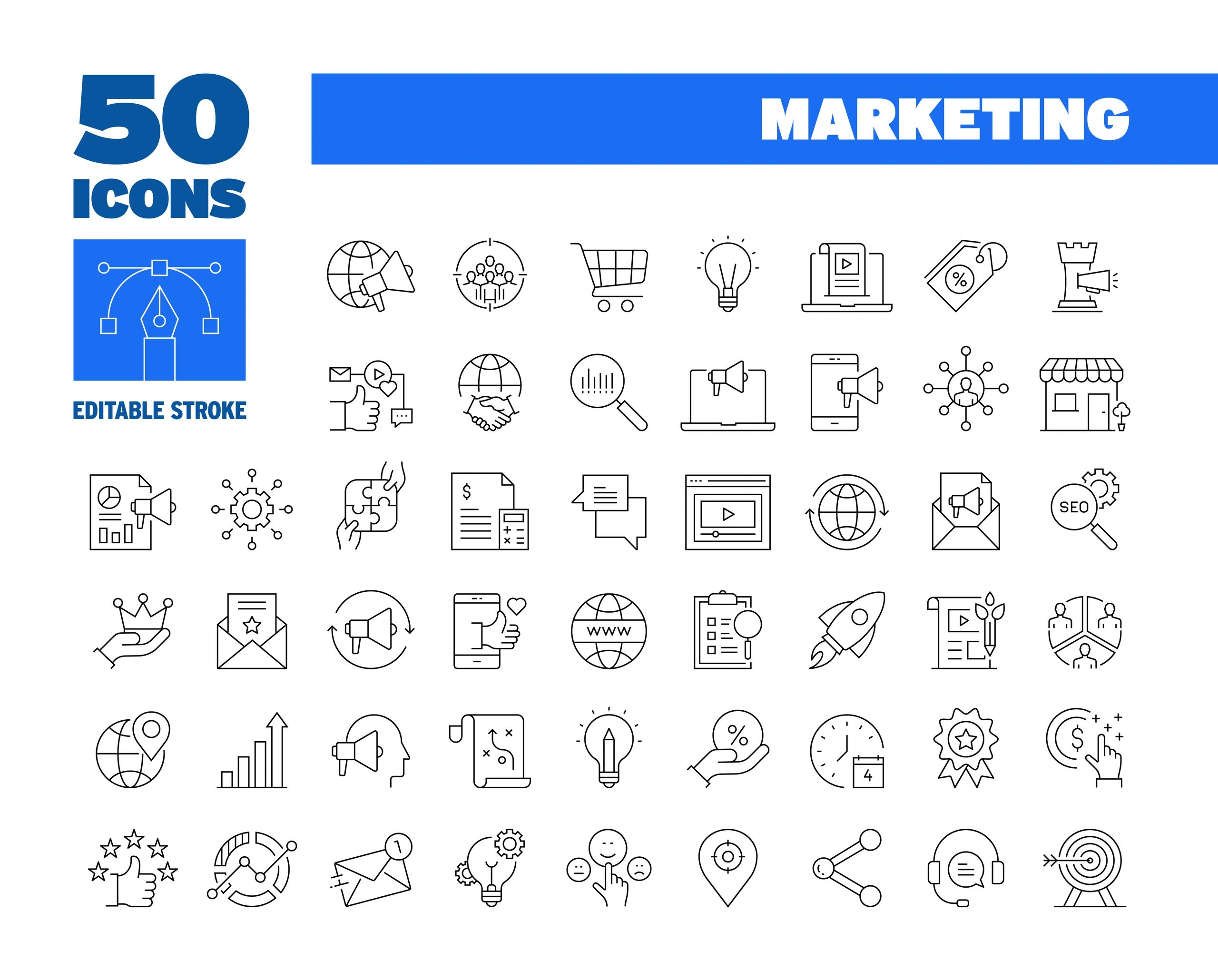 seo strategy icon